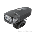 USB-LED-Aluminium-Fahrrad-Frontscheinwerfer